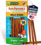 Odor-Free Thin Bully Sticks (12 Inch, 10 Pack), 9 Ounce Bag, Fully
