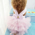 Female Dog Clothes Doggy Tutu Dress Yorkie Dresses for Girl Dogs Pink Harness Outfits Medium Cute Vest M