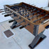 Set Zerodeko Sturdy Foosball Handles and End Caps Table Soccer Accessories with Black and White Footballs Compatible