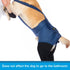 Coodeo Dog Recovery Suit, Cone Collar Alternative, Abrasion Resistant, Washable, Waterproof for Pet Wounds (L, Blue)