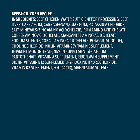 Pack 12.5 oz (Pack 12) Amazon Brand - Wag Pate Wet Dog Food Variety (Beef & Chicken / Turkey & Chicken), Made
