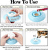 Generic Lick Sphere Dog, New Upgraded Licksphere for Dogs, Stay-Put Non-Slip Base, Anti-Choking Slow Feeder, All Dogs