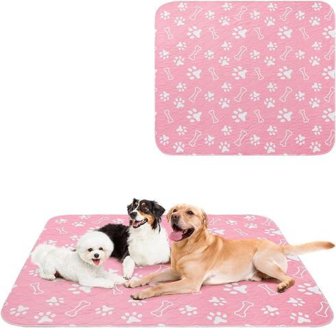 BEAUTYZOO Washable Pee Pads for Dogs, 72" x 72" Extra Large Reusable
