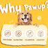 24oz PAWUP Chicken Jerky Strip Dog Treats w/Taurine Natural Rawhide Free Dog Snacks, Training Treats Chicken Jerky