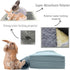 100 kathson Piece Rabbit Pee Pads,Disposable Pet Pees Pad,Cage Black Carbon Liner,Super Absorbent Leak Proof Cushion