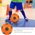 Linkidea Size 4 Foam Soccer Ball, Super Soft Indoor Sponge Ball for Kids Home Soccer Practice or Beginner Play (Orange)