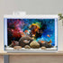AWERT 48x24 inches Galaxy Aquarium Background, Cloud Stars and Colorful Cosmic Universe Fish Tank Background