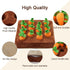 Chinchilla (12Carrot) Ferret Foraging Toys Novelty Carrot Snuffle Mat Interactive Pet Treat Enrichment Toys for Small
