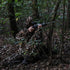 Ghillie Camouflage Leafy Hat with Camo 3D Leaf Face Mask, Full Coverage Breathable Hunting Mask Accessories