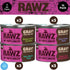Rawz Natural Premium Minced Canned Cat Food in Gravy, 12 Pack Variety Bundle - 4 Flavors with Hotspot Pets Can Lid (3
