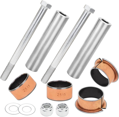 Roykaw Kingpin Spindle Bushing Kit for EZGO TXT/PDS Golf Cart Models, Replaces OEM # 70648-G01