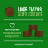 PetNC Natural Care Liver Flavor Pre & Probiotic Soft Chews for Dogs - 120 ct (Pack of 1) (Packaging may vary)