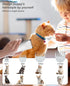 Small Dog Electric Clippers for Grooming - 4 in 1 Cordless Low Noise Paw Trimmer Nail Grinder Shaver for Small Pets