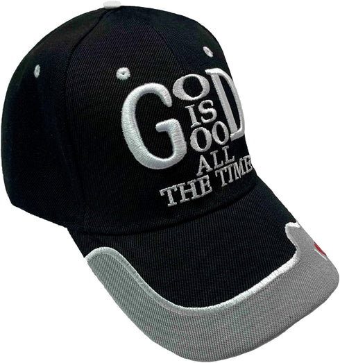 God is Good Baseball Caps, One Size Adjustable Velcro Strap, Outdoor Hats for Men Women, Dad Hats Gifts for Christians