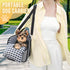 11lbs SlowTon Console Dog Car Seat - Portable Dogs Armrest Booster Seat for Small Dog, Anti-Collapse Pet Car Seat