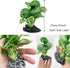 Smoothedo-Pets Aquarium Plants Betta Fish Tank Decorations, 4inch/2pcs Soft Silk Artificial Plant for Fish Hides