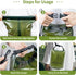Waterproof Dry Bag, Roll Top Transparent Storage Bag, 2L/5L/10L/20L for Traveling, Swimming, Camping