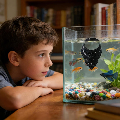 Generic Betta Bed Shrimp Cave Resting Spot - Wide Range of Usage Betta Bed | Floating Fish Tank Decoration