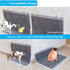Kingwee (4 Pack) Dog Pee Pad Holder with Walls for Small & Large Size Wee Wee Pad, Indoor Potty Training Pad Holder