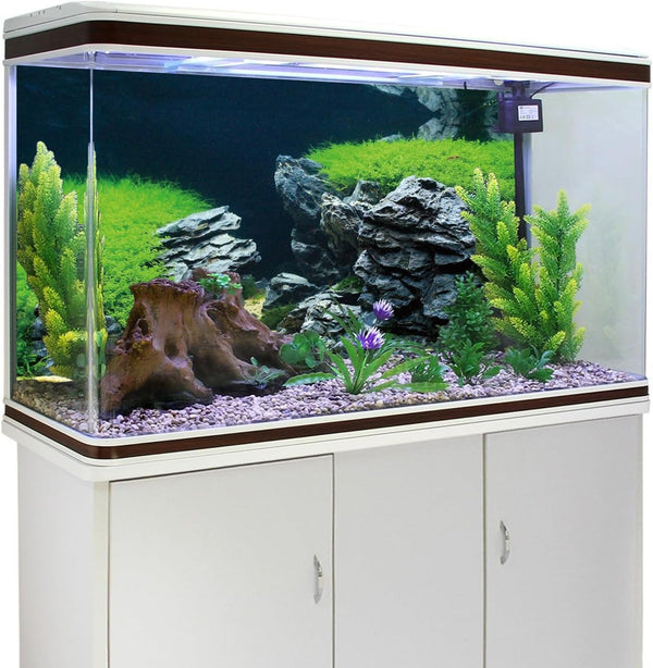AWERT 24x16 inches Seaweed Aquarium Background, Stone Aquarium Background, River Bed & Lake