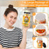 Egcina 16OZ 100% Packaging 6 Dehydrated Freeze Dried Vegetables - Natural Large Ramen Toppings, Mixed Vegetable Flakes