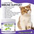 Trulysine Plus L-Lysine for Cats, 8oz/226g Immune Support Oral Powder for Cats & Kittens, Fish & Poultry Flavor