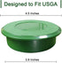 KINGTOP Golf Cup Cover for Putting Green Hole, Sturdy ABS Hole Cup Cover Fit USGA Regulation