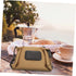 3pcs GALPADA Outdoor Hanging Tissue Holder Canvas Napkin Storage Bag for Camping Picnics Easy Access Tissue Container