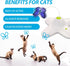 2 AFP Interactive Cat Toy, Butter-Fly Interactive for Indoor Cats, Flutter Bug Cat Toys, Flutter Rotating Kitten Toys