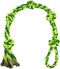 Vitscan Indestructible Dog Toys for Aggressive Chewers, Durable Nylon 5-Knot Rope, Green, Large Medium Breed