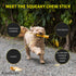 Playology Squeaky Chew Stick Dog Toy for Large Breeds (35lbs and Up), All-Natural Cheddar Cheese Scent