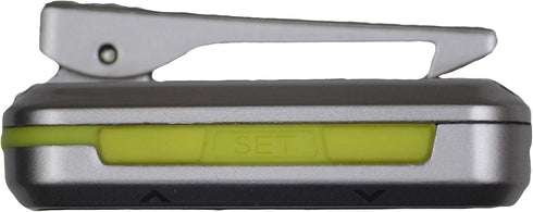Gymboss Interval Timer and Stopwatch - Silver/Yellow Metallic Gloss