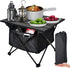 Foldable Camping Side Table, Ultralight Small Beach Aluminum, Portable Outdoor Table with