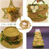 Hemp Rope for Cat Scratch Post Tree Replacement - Cat Scratcher Accessories with Artificial Leaves for Crafts