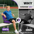 Fragess Bleacher seat, Stadium Seats with Back Support and Thick Cushion, Bleacher Chairs with Shoulder Strap and Side