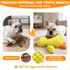 2026 17.7"x14.9"(L) Dog Calming Duck Toy, New Interactive Plush Duck Toy with Quack Sound and Crazy Crinkle for Dogs