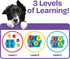 Brightkins Cupcake Party Treat Puzzle for Dogs - Fun Interactive Birthday Toy for All Breeds Small