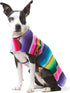 Handmade Dog Poncho for Chihuahua - Cinco De Mayo Costume from Authentic Mexican Blanket (Pink, XXS)
