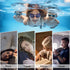 Swimming Ear Plugs for Adults, 3 Pairs Waterproof Reusable Silicone for Swimming and Surfing