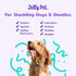 Pivoting Slicker Brush - Soft Pin Slicker for Shedding Dogs, Protects Skin, Effortless Brushing, Detangles and Desheds