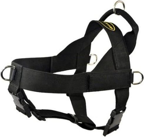 Dean & Tyler D&T UNIVERSAL BK-XS No Pull Dog Harness with Adjustable Straps, X-Small, Fits Girth 53cm to 64cm