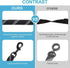3 Dog Leash No Tangle - Heavy Duty Multiple Dog Lead with Shock Absorbing Bungee and Padded Handle for Medium & Large