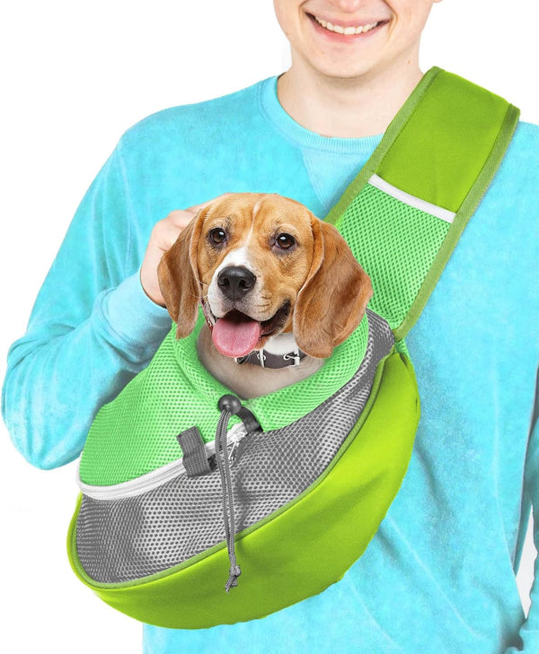 Cuddlissimo! Pet Sling Carrier - Small Dog Puppy Cat Carrying Bag Purse