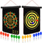 Vnmkp Magnetic Dart Board Outdoor Game Suitable for Children to Play Comes with