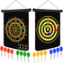 Vnmkp Magnetic Dart Board Outdoor Game Suitable for Children to Play Comes with