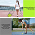Portable Pickleball Tennis Ball Collector with Wheel - Hopper Container for Picking and Storage Training Tool