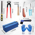 Solaradgy 10 Inch 8 Trimmers Trimming Pcs Farrier Tools, Horse Goat Hoof for Goats and Sheep with Carbon Steel Nipper
