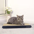 AMZNOVA Cat Scratcher - Durable Cardboard Cat Scratching Pad with Catnip, Narrow, Textured Black (Upgraded)