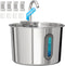 Cat Water Fountain, 74oz/2.2L Cat Fountain for Drinking - Pet Water Fountain