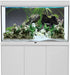 AWERT 48x18 inches Stone Aquarium Background Stone Aquatic Plant River Bed & Lake Seaweed Aquarium Vinyl Background Fish Tank Background